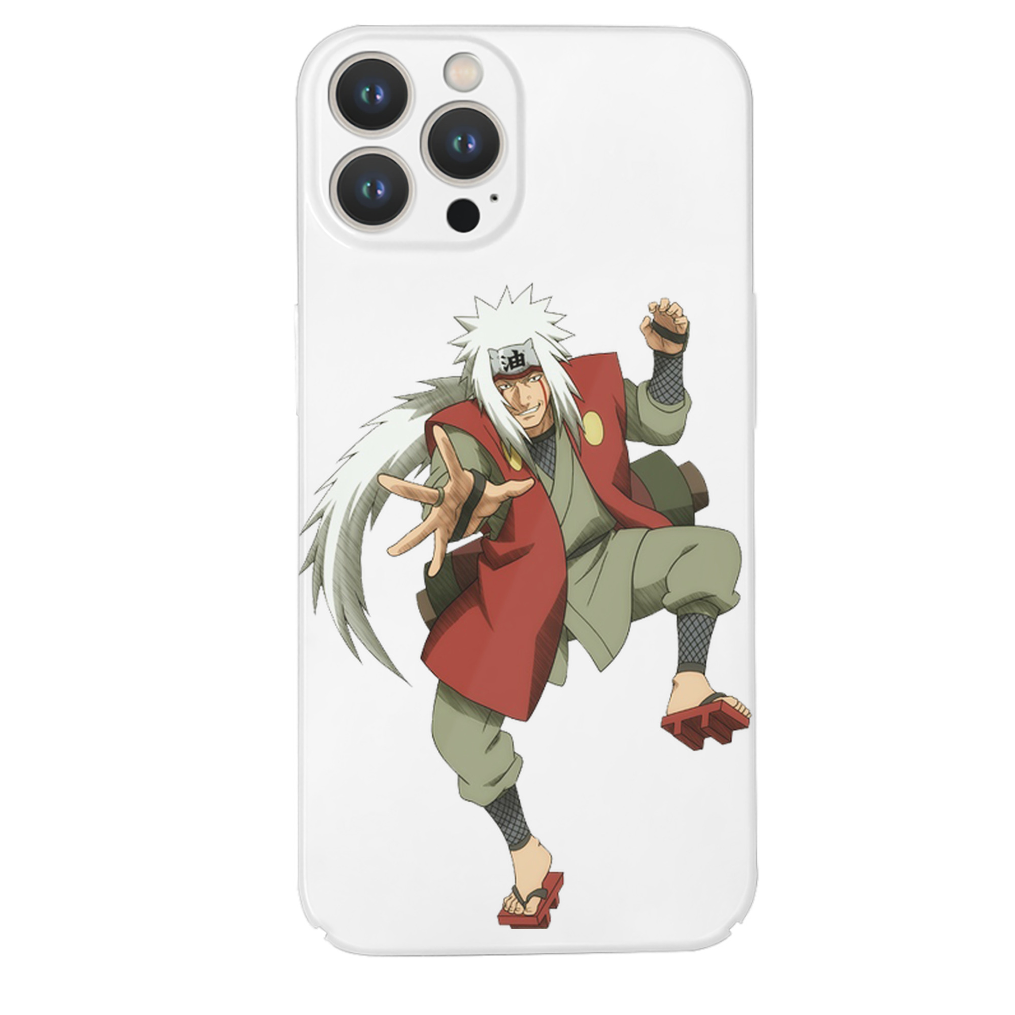 （画像用） NARUTO -ナルト- 自来也（じらいや） Jiraiya 【iPhone 14シリーズ対応】ハードケース